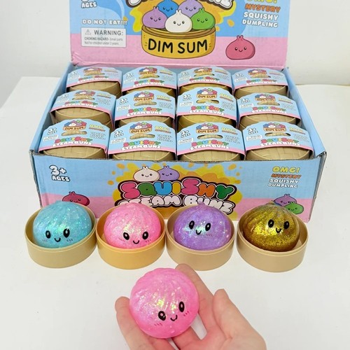 Golden dumpling squishy stress - squishy,