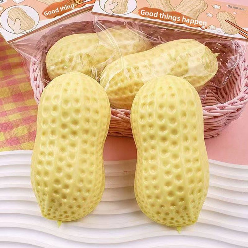 Peanut squishy stress relief - squishy,