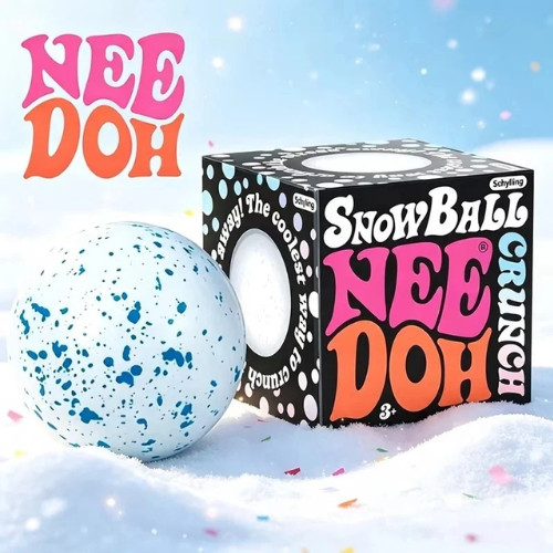 Needoh snowball crunch soft - snowball,