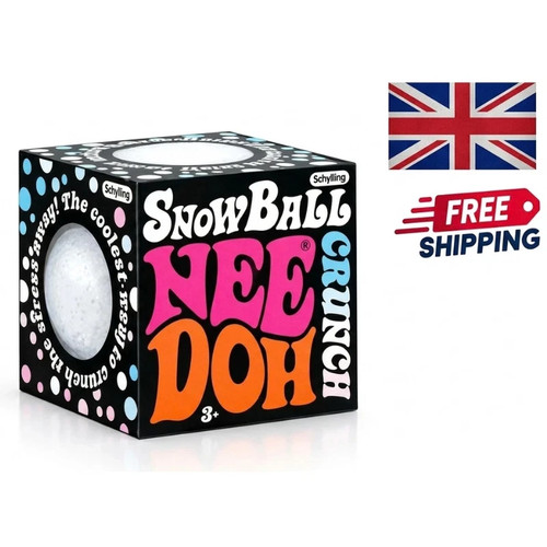 Needoh snow ball stress relief - ball,