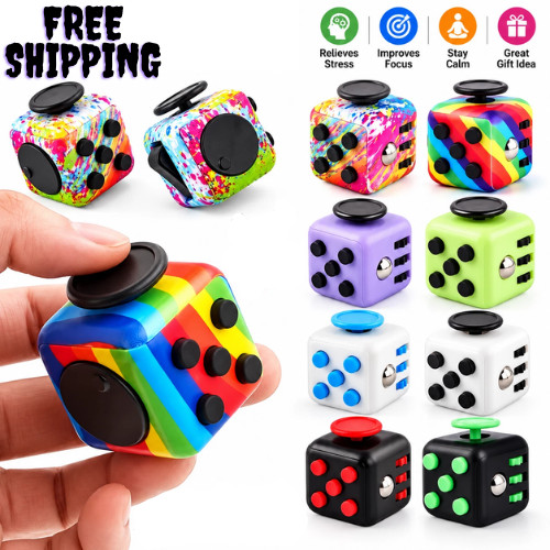 Fidget cube spinner stress - fidget,