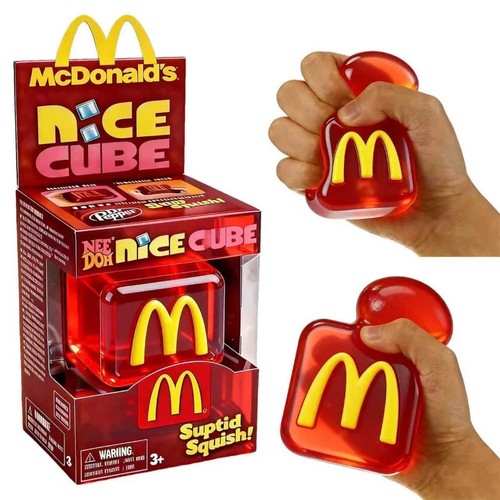 Mcdonalds style squishy cube - style,