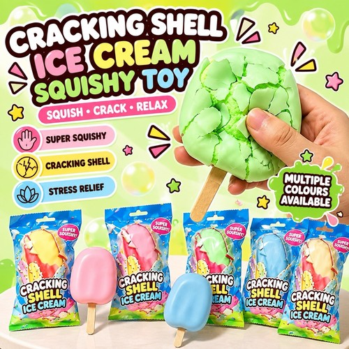 Wax cracking ice lolly - wax,