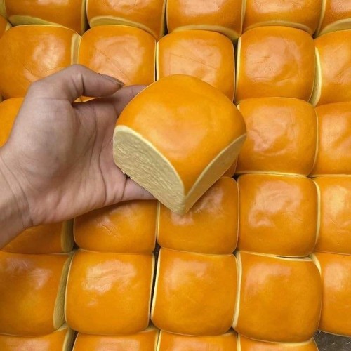 Cute soft bread squishy toy - soft,