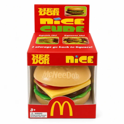Needoh burger squishy - needoh,